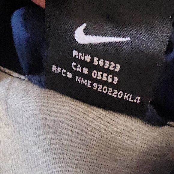 Nike Jacket Windbreaker Marquette Golden Eagles Blue Full Zip Hooded Size Small - Picture 8 of 16